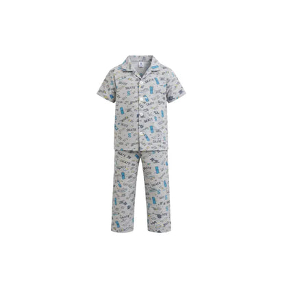Kids Night Pant Set | skate print