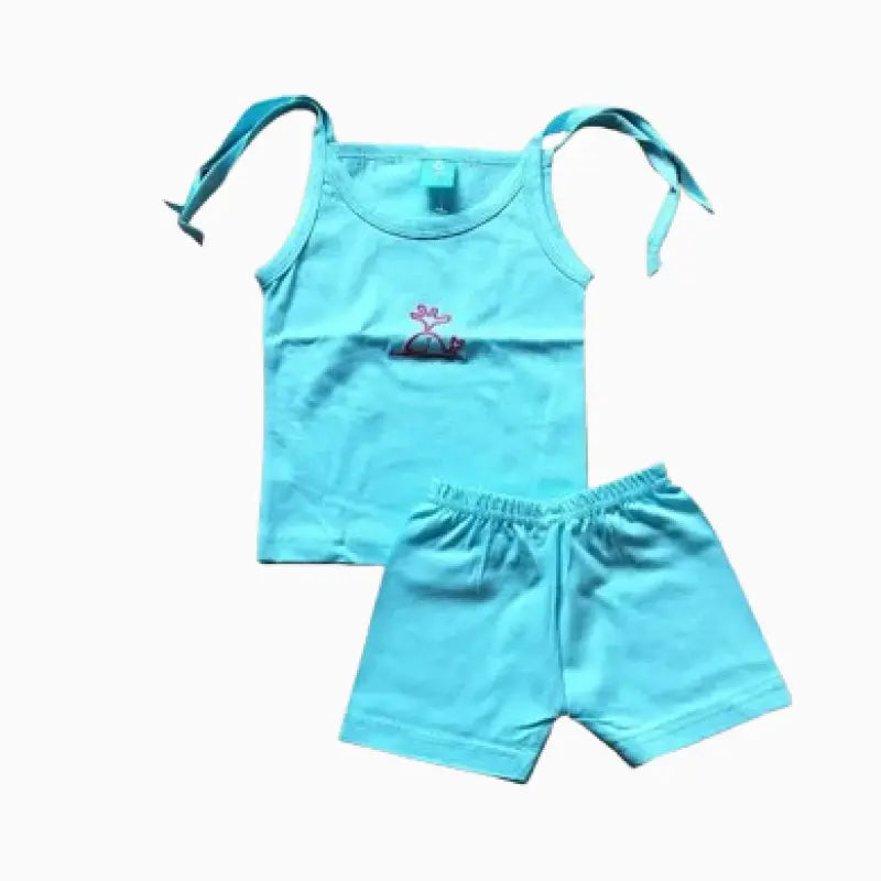 Kids Jabla with rope set| Sky blue with Dolphin print