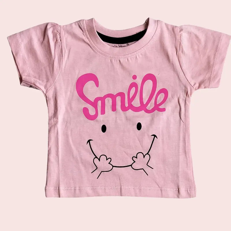 Baby Girl T-Shirt | Smile
