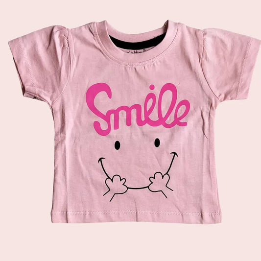 Baby Girl T-Shirt | Smile
