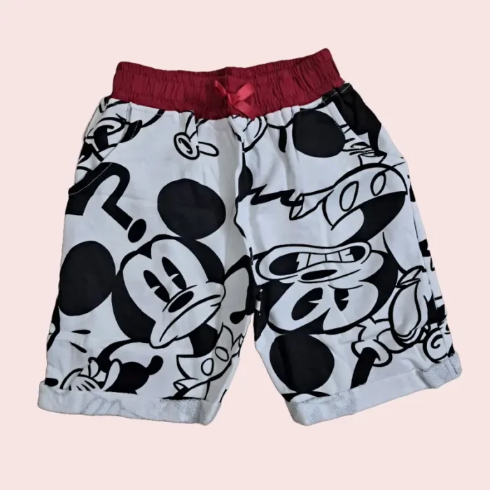 Mickey mouse with red waist band