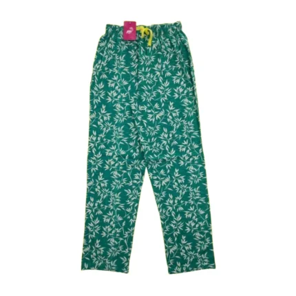 light green with white flowers