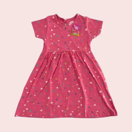 Girls premium hosiery cotton Frocks | Short Sleeve| 3 to10 years |PHFROCK