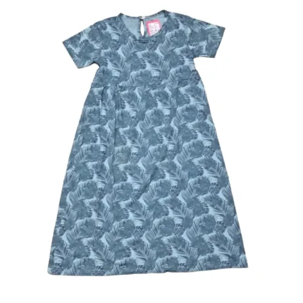 Girls hosiery cotton Frocks | Short Sleeve| CFROCK | Feathers