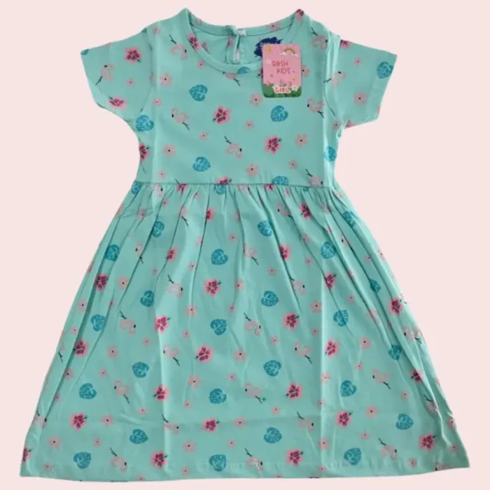 Multicolor flowers print