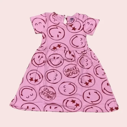 Smiley world in pink